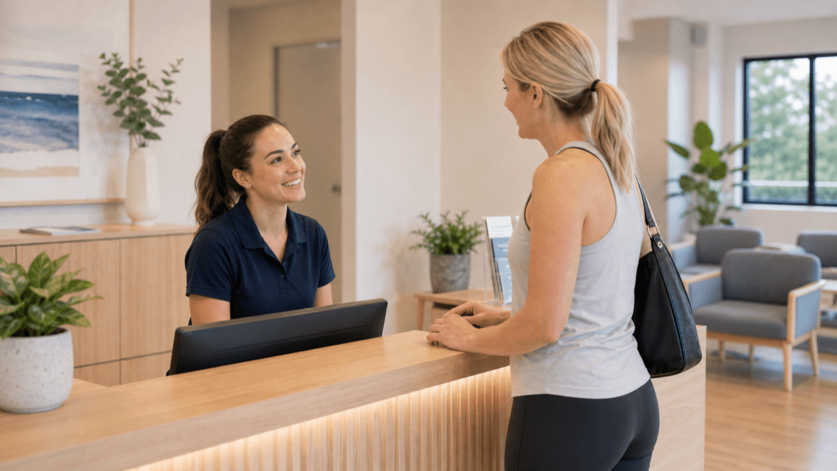 Why Pracsuite health clinics are using Arcline to help reception Arcline AI receptionist workflow for Pracsuite health clinics